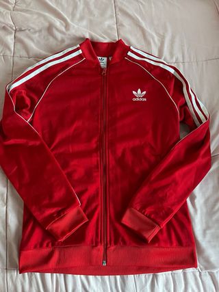chaqueta chandal original rojo