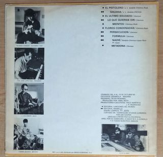 PISTONES (Persecucion) - Vinilo