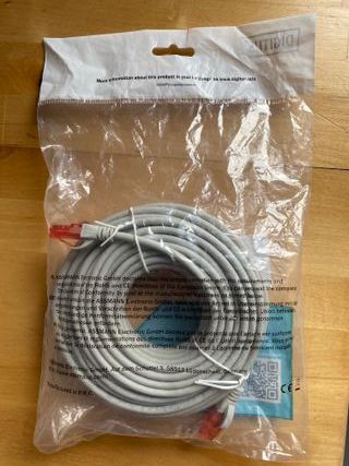 Cable de conexión Ethernet RJ-45, 15m