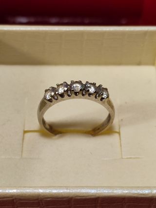 Oro. Anillo,Sortija maciza 18kilates 