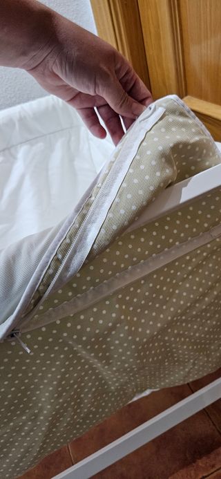 Minicuna madera blanca