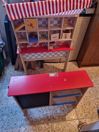 Juguete tienda madera