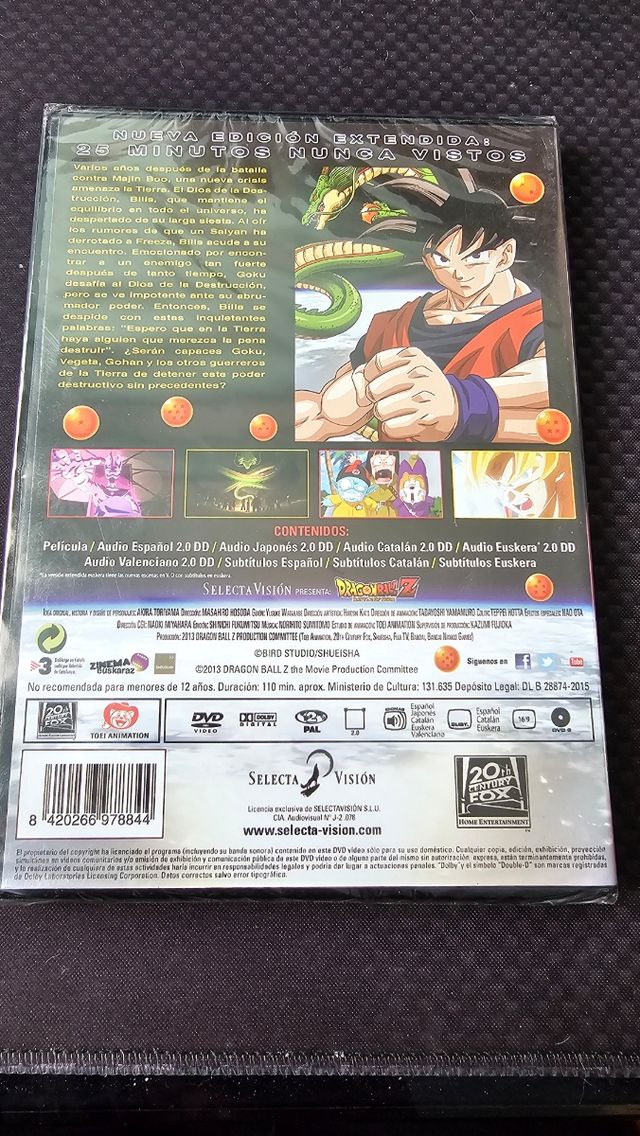 Dvd dragon ball