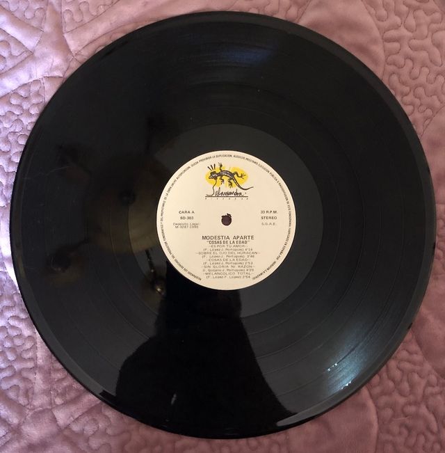 MODESTY ASIDE - Cose del tempo, Vinile