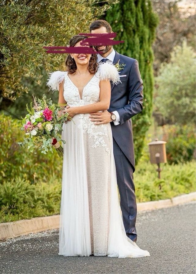 Vestido Novia Valerio Luna (modelo Flandes)