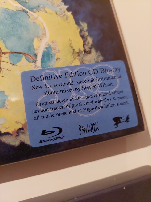 YES Colección 5 Deluxe CD+Bluray 1970-1975 Prog UK