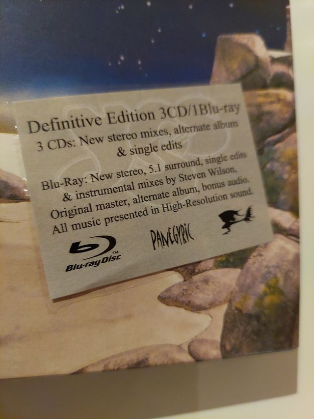 YES Colección 5 Deluxe CD+Bluray 1970-1975 Prog UK