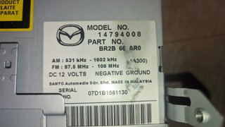 Radio Mazda 3 2007 Original