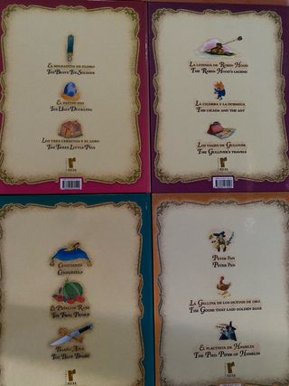 Cuentos clásicos ed. bilingües Inglés- Español