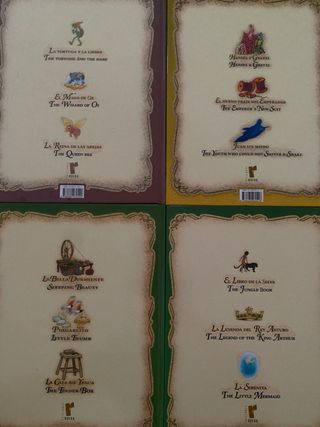 Cuentos clásicos ed. bilingües Inglés- Español