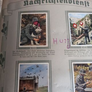 Álbum de cromos Die Deutsche Wehrmachr