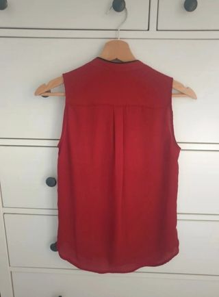 Blusa sin mangas mujer