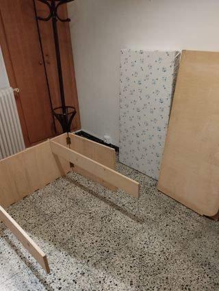 Estructura cama furgoneta ford tourneo