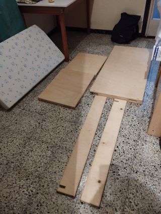 Estructura cama furgoneta ford tourneo