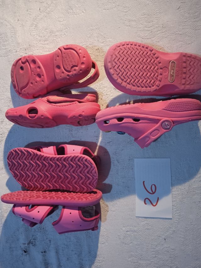 Lote sandalias playa piscina talla 26