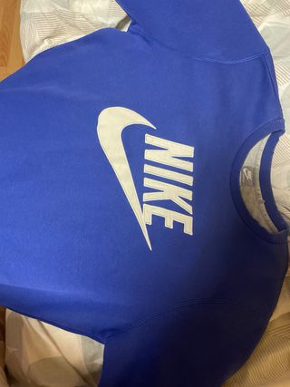 Sudadera nike azul