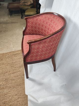 Butaca antigua de caoba