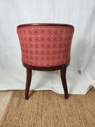 Butaca antigua de caoba