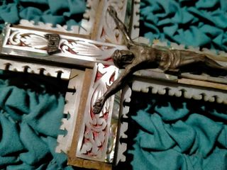 Crocefisso vecchio Gerusalemme in madrep