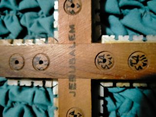 Crocefisso vecchio Gerusalemme in madrep