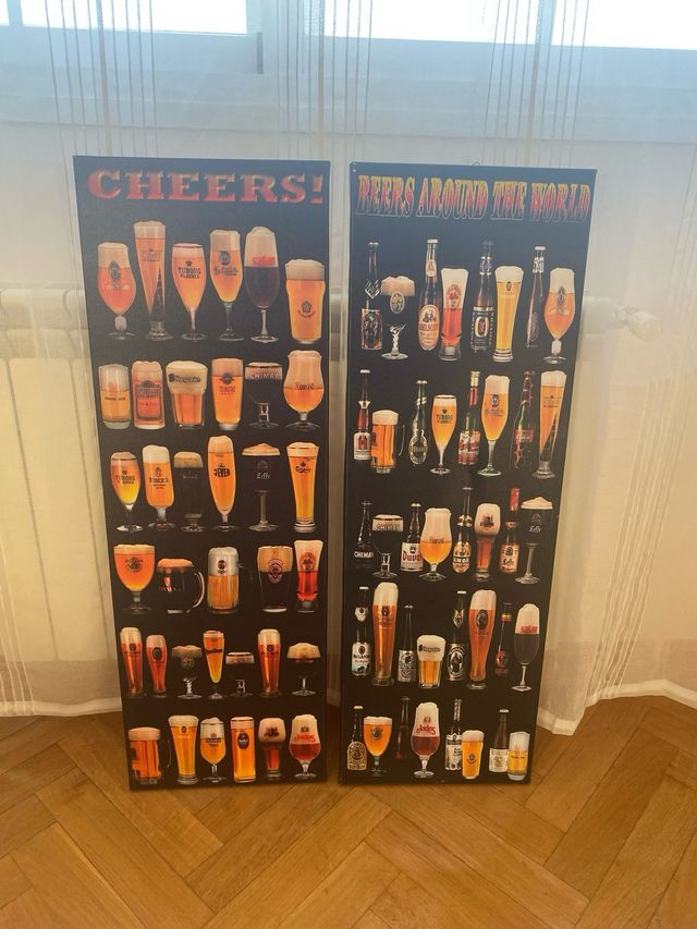 Cuadros decoracion cervezas