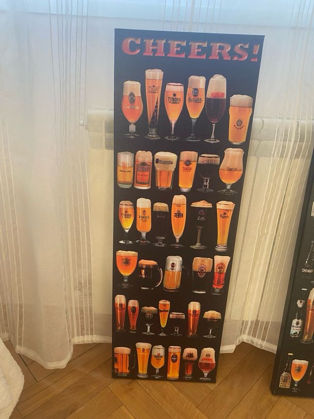 Cuadros decoracion cervezas