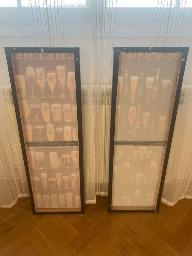 Cuadros decoracion cervezas