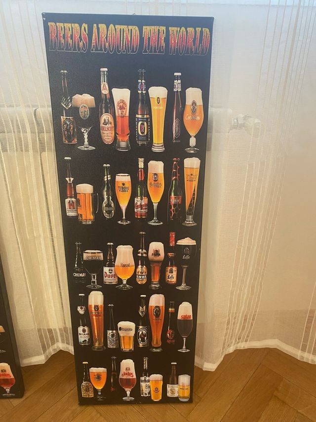 Cuadros decoracion cervezas