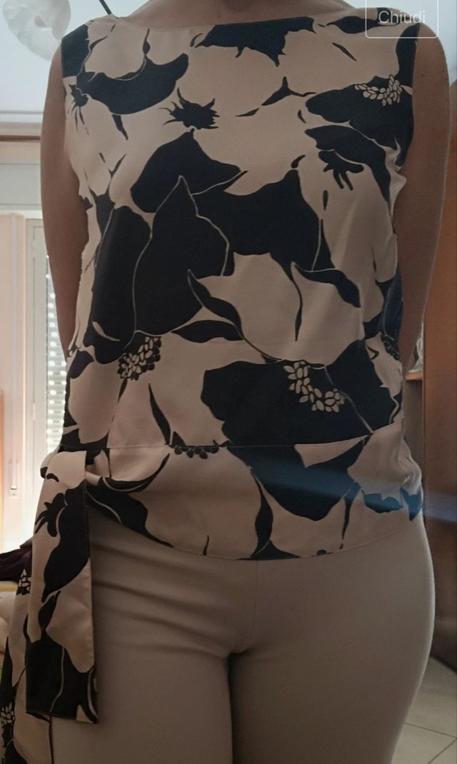 Top in pura seta Luisa Spagnoli