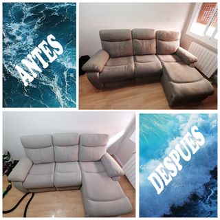 Limpieza profesional de sofás