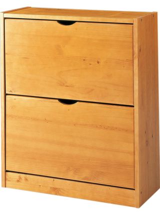Zapatero de madera de pino