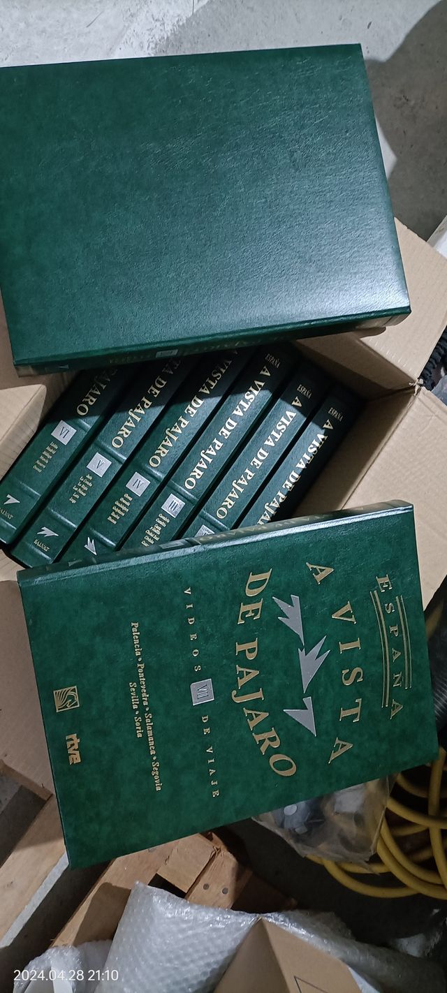 España "a vista de pájaro" en cintas VHS