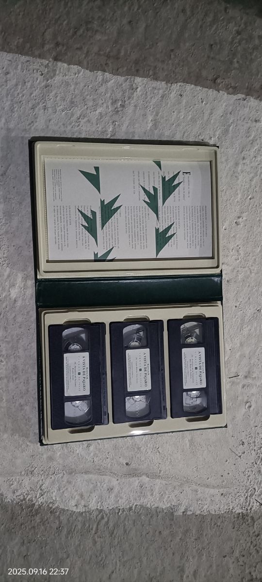 España "a vista de pájaro" en cintas VHS