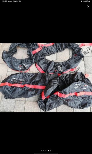 4 Fundas de nylon para neumáticos