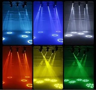 ✅️OFERTA! Pack 2 cabezas móvil Led Spot 60W
