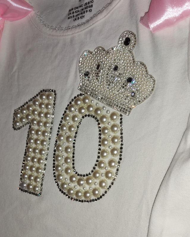 Traje para cumpleaños de niña