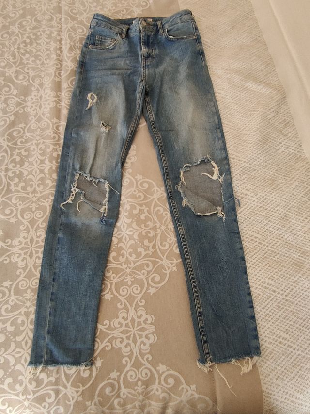 DOS PANTALONES DE MUJER. TALLA 34