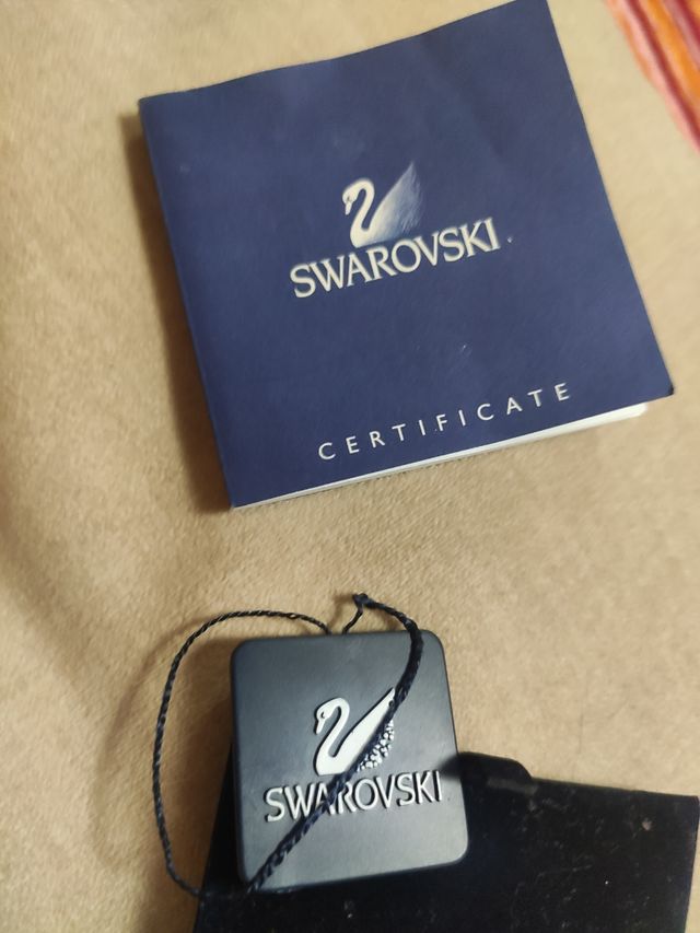 Pendientes legitimos cuadrados Swarovki