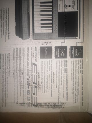 Teclado Yamaha PSR E363