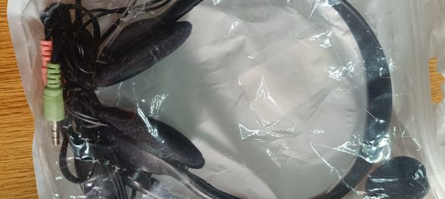 Coppia cuffie per computer