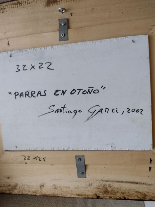 Cuadro Santiago Garci.  