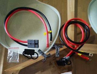 Juego cables de batería de silicona 50A