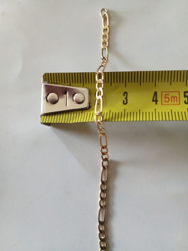 Pulsera chapada en oro