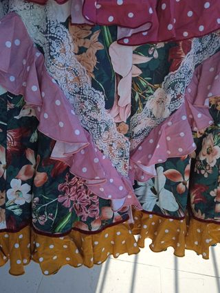 Traje flamenca