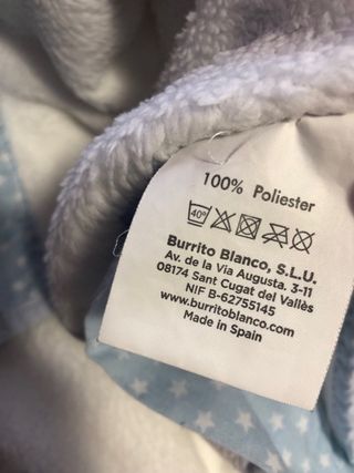 Juego de cuna BURRITO BLANCO bebe