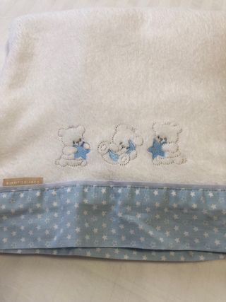 Juego de cuna BURRITO BLANCO bebe