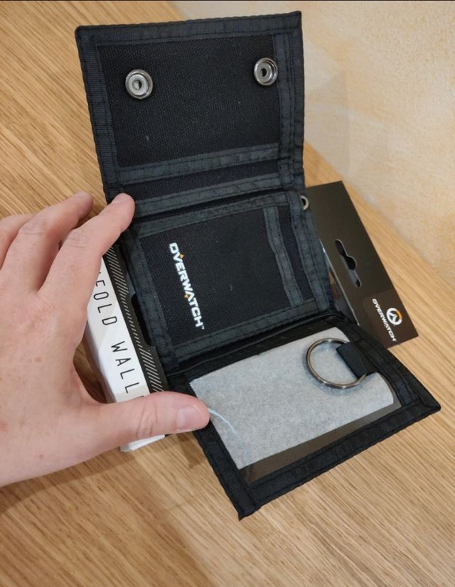 Billetera Trifold Overwatch Logo