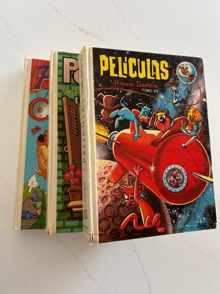 Libros de Películas de Walt Disney y Hanna-Barbera