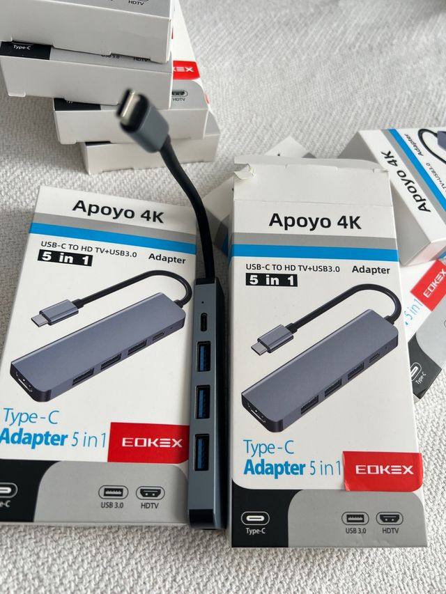 Lote 140 HUB Usb C 5 en 1 