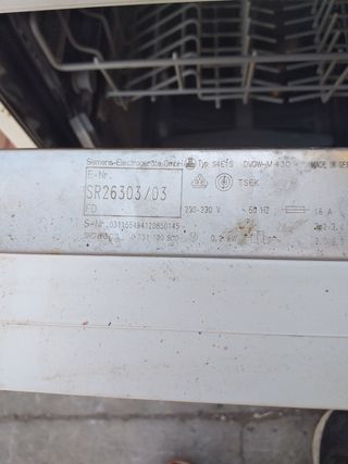 Carro para lavavajillas SIEMENS